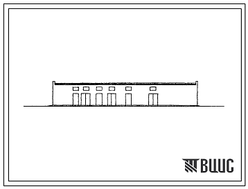 Фасады Типовой проект У.814-8-7.96 Блок переработки свинины с убойным пунктом (украинский язык)