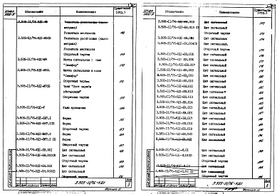 Состав альбома. Серия 3.505-11/76 ЗнакиВыпуск 1 Деревянные конструкции. Рабочие чертежи