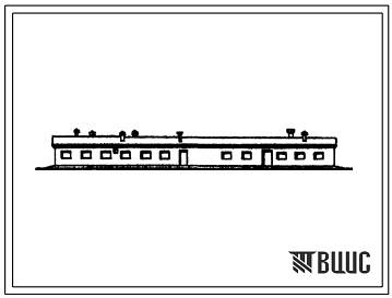 Фасады Типовой проект 805-71 Инкубаторий на 4 инкубатора «Универсал-45». Для строительства в районах с расчетной наружной температурой -10, -20, -30 и -40?С. (Для 3 проектно-строительной зоны).