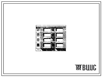 Фасады Типовой проект IVз-500УС-02/1 Четырехэтажная восьмиквартирная рядовая с торцовым окончанием блок-секция (четырехкомнатных 4Б — 4, пятикомнатных 5Б — 4). Для строительства в IVА климатическом подрайоне Туркменской ССР сейсмичностью 7 баллов.