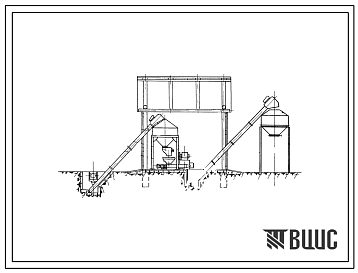 Фасады Типовой проект 413-33 Механизированное отделение приготовления тестообразных кормов производительностью 6-7 т/час,
