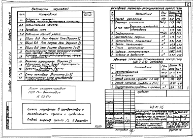 Состав альбома. Типовой проект 413-01-26Альбом 1 Выпуск 4 Водовыпуски из напорного трубопровода в два пруда. Пояснительная записка и гидротехнические чертежи.