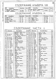 Состав альбома. Серия 2.290-3 Конструкции,Выпуск 1 Альбом 8-9 Часть 1 Узел крепления направляющего каната нижний, втулка направляющая, блоки тип 1,2, блок спаренный тип 1,2, груз натяжной, подвеска типа 1,2