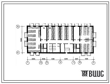 Фасады Типовой проект Б-2-410(114-52-185с) Двойное использование хозяйственно-бытовых помещений подвального этажа 3-этажного дома  на 18 квартир типа 1б,2б,3б, (убежище на 410 человек, размеры убежища 31,2м на 12м, режимы вентиляции 1,2).