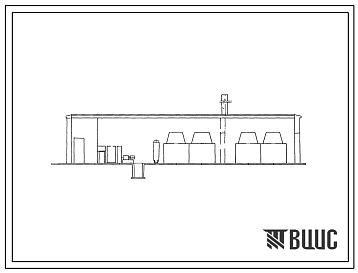 Фасады Типовой проект 903-1-103 Котельные для централизованного теплоснабжения систем отопления и вентиляции с 2 и 4 водогрейными котлами «Универсал-6М». Топливо газ. Теплоноситель - вода