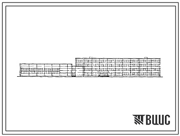 Фасады Типовой проект 232-1-119 Учебный и общественно-бытовой универсальные корпуса профтехучилища и техникума на 1440 учащихся (в конструкциях серии 1.020-1)