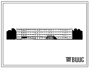 Фасады Типовой проект 232-1-48сп/76 Корпус теоретических занятий универсального здания профтехучилища на 720 учащихся в конструкциях серии ИИС-04.