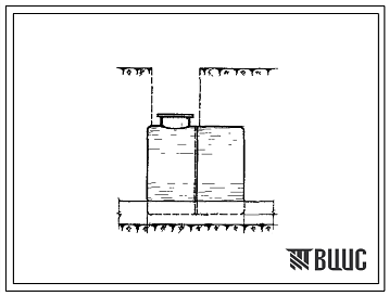 Фасады Типовой проект 704-1-4 Стальной горизонтальный резервуар емкостью 5 м3 для подземного хранения светлых нефтепродуктов.