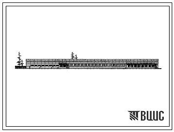 Фасады Типовой проект 701-4-75 Холодильник для хранения фруктов емкостью 8000 т (1000 т овощей)