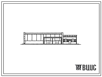 Фасады Типовой проект 701-4-81 Холодильник емкостью 400 т с фреоново-рассольной системой охлаждения