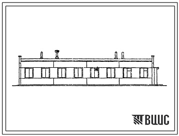 Фасады Типовой проект 704-2-22.83 Насосные дизельного топлива (с бытовыми помещениями)