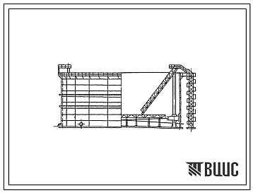 Фасады Типовой проект 704-1-0229.87 Резервуар стальной для нефти с плавающей крышей емкостью 20 тыс. м3 (вариант с применением крупногабаритных листов)