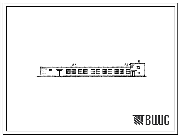 Фасады Типовой проект 274-23-5 Цех по очистке картофеля и овощей производительностью 5 тонн готовой продукции в смену, для строительства в 1, 2 и 3 строительно-климатических зонах.