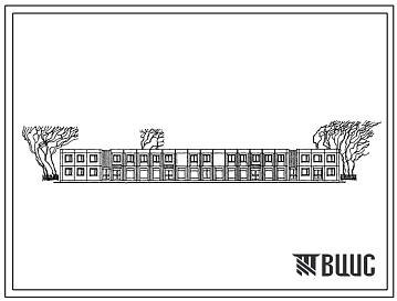 Фасады Типовой проект 282-1-163 КПП на 15 рабочих мест, приемный пункт прачечной, аптека, отделение связи, сберкасса (блок 10)