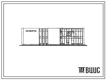 Фасады Типовой проект 284-1-73/75 Ателье пошива одежды на 60 рабочих мест.