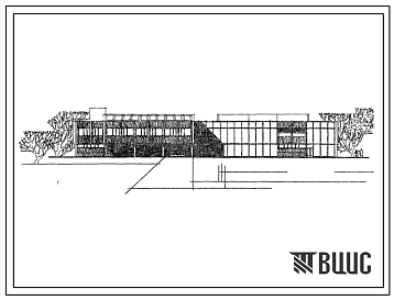 Фасады Типовой проект 503-284 Автовокзал вместимостью 500 человек