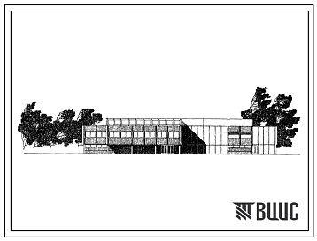 Фасады Типовой проект 503-239 Автовокзал вместимостью 300 человек.
