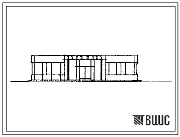 Фасады Типовой проект 503-221 Пассажирская автостанция вместимостью 25 человек