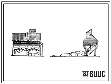 Фасады Типовой проект 812-18 Зерноочистительный цех с применением зерноочистительного агрегата «ЗАВ-10» производительностью 10 т. Для строительства в районах с расчетной наружной температурой от -20 до -40?С.