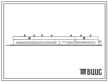 Фасады Типовой проект 802-131 Свинарник на 400 супоросных маток.
