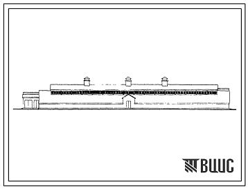 Фасады Типовой проект 802-24 Свинарник откормочник на 1000 голов