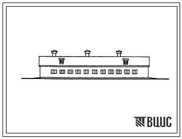 Фасады Типовой проект 802-72 Свинарник контрольного откорма на 100 голов.