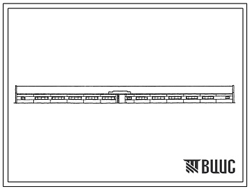 Фасады Типовой проект 802-4-21.12.87 Свинарник для поросят-отъемышей на 1200 мест