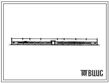Фасады Типовой проект 802-4-15.13.86 Свинарник для поросят-отъемышей на 1500 мест (для Центральной зоны РСФСР)