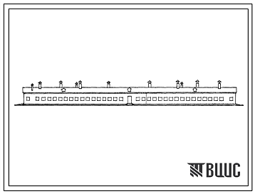 Фасады Типовой проект 802-130 Свинарник на 600 голов ремонтного молодняка.