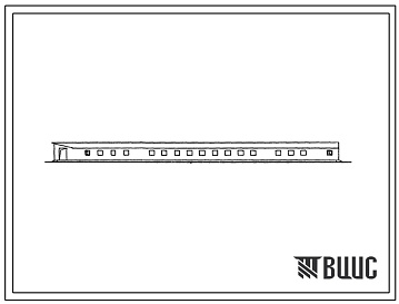 Фасады Типовой проект 802-2-22.13.86 Свинарник для воспроизводства на 175 мест для строительства в центральном, центрально-черноземном, северо-западном районах РСФСР