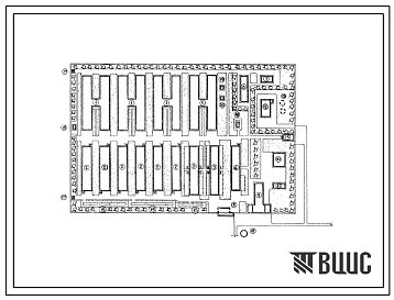 Фасады Типовой проект 802-147/72 Комплекс по выращиванию и откорму 24 тыс. свиней в год