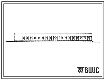 Фасады Типовой проект 803-2-25.86 Здание на 600 коз пухового направления (стены из панелей на деревянном каркасе)