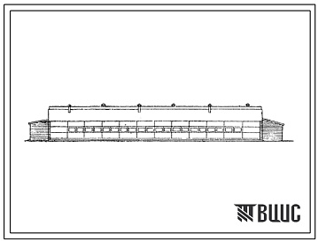 Фасады Типовой проект 803-139 Цех на 1000 голов для искусственного выращивания ягнят романовской породы
