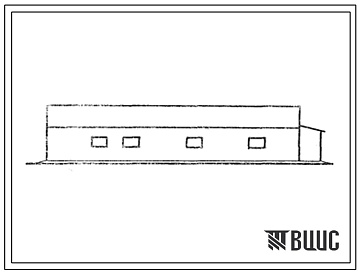 Фасады Типовой проект 803-4-33.85 Цех искусственного выращивания ягнят на 350 мест.