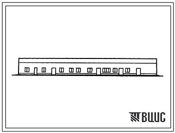 Фасады Типовой проект 803-9-32.84 Пункт обработки эмбрионов овец с убойным отделением (стены кирпичные).