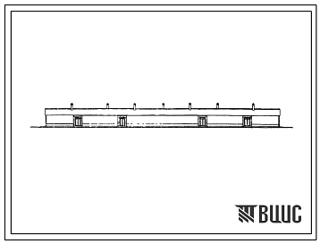 Фасады Типовой проект 803-136 Овчарня на 1200 маток романовской породы