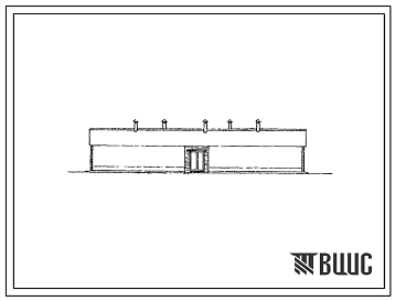 Фасады Типовой проект 803-137 Овчарня на 400 голов ремонтных ярок романовской породы