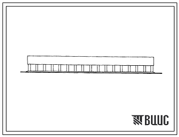 Фасады Типовой проект 803-40 Бак-навес на 900-1000 голов молодняка. Для строительства в районах с расчетной наружной температурой -4 и -8 0С.