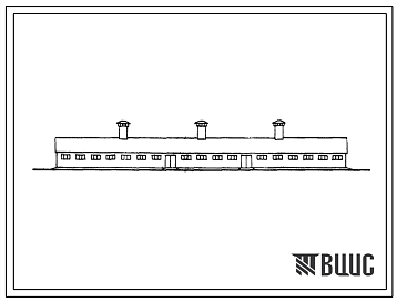 Фасады Типовой проект 803-76 Ягнятник на 600 голов.
