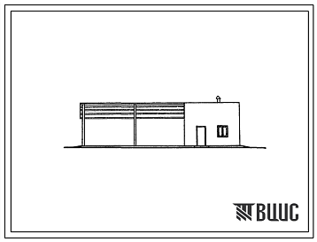 Фасады Типовой проект 803-195 Пункт доения каракульских овец