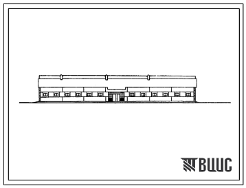 Фасады Типовой проект 803-90 Овцеводческая ферма на 2500 голов ремонтного молодняка.