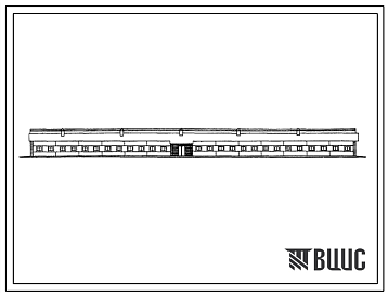 Фасады Типовой проект 803-91 Овцеводческая ферма на 4000 голов ремонтного молодняка.