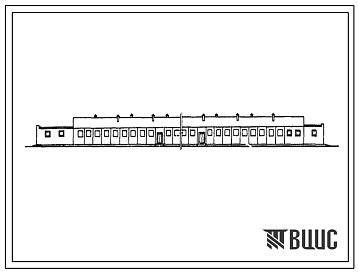 Фасады Типовой проект 803-163/79 Овчарня для ягнения на 1000 маток (в индустриальных конструкциях серии 1.800-2/74).