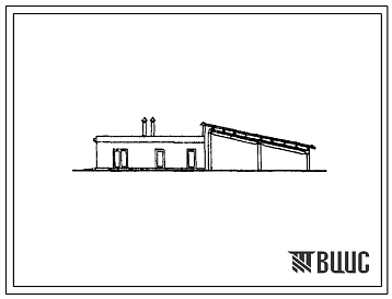 Фасады Типовой проект 803-169/79 Пункт искусственного осеменения овец.