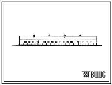Фасады Типовой проект 803-2-7 Овчарня на 600 ремонтных ярок