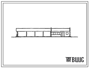 Фасады Типовой проект 803-9-65.13.86 Стригальный пункт для овец на 12 машинок (Белорусская ССР). Стены панельные