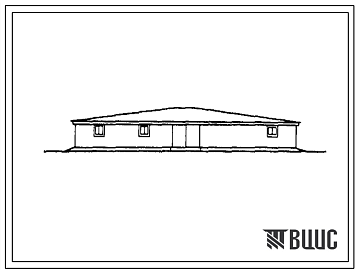 Фасады Типовой проект 803-9-76.86 Укрытие на 750 маток каракульской породы