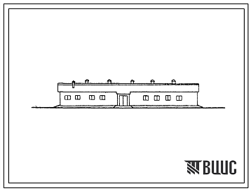 Фасады Типовой проект 803-116 Овчарня на 1000 овцематок с зимним ягнением