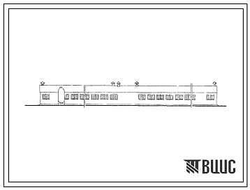 Фасады Типовой проект 805-39 Птичник на 20 тыс. Цыплят, выращиваемых на мясо (бройлеров)