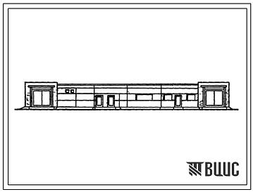 Фасады Типовой проект 805-4-1 Инкубаторий на 2 инкубатора «Универсал-55».